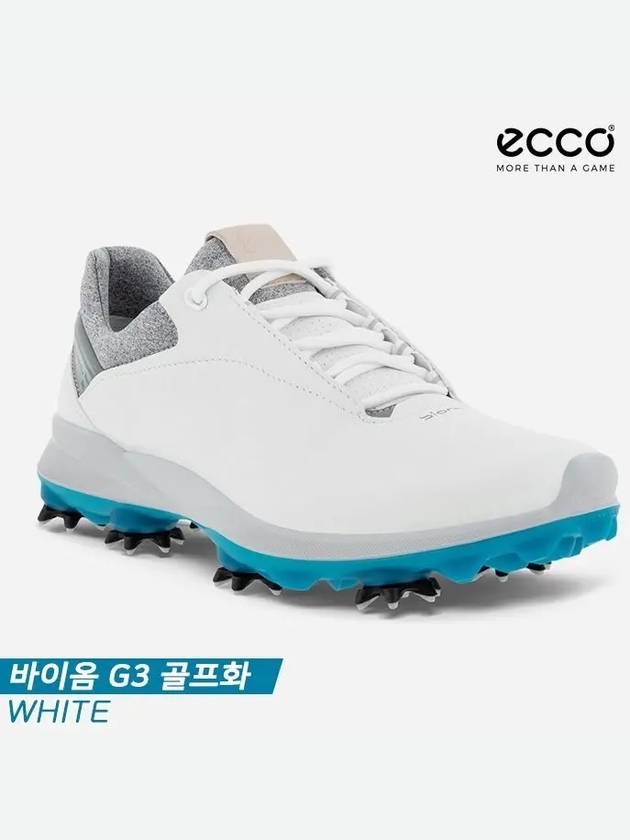 Women's Biome G3 Spike Golf Shoes White - ECCO - BALAAN 4