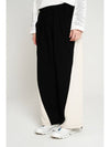 string wide pants black - TENER - BALAAN 1