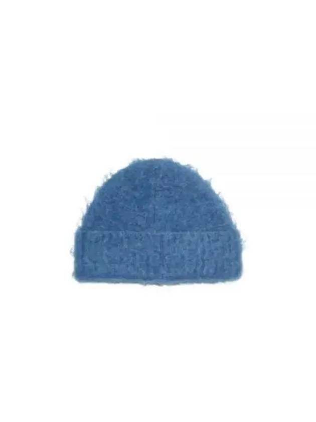 Wool Mohair Beanie Denim Blue - ACNE STUDIOS - BALAAN 2