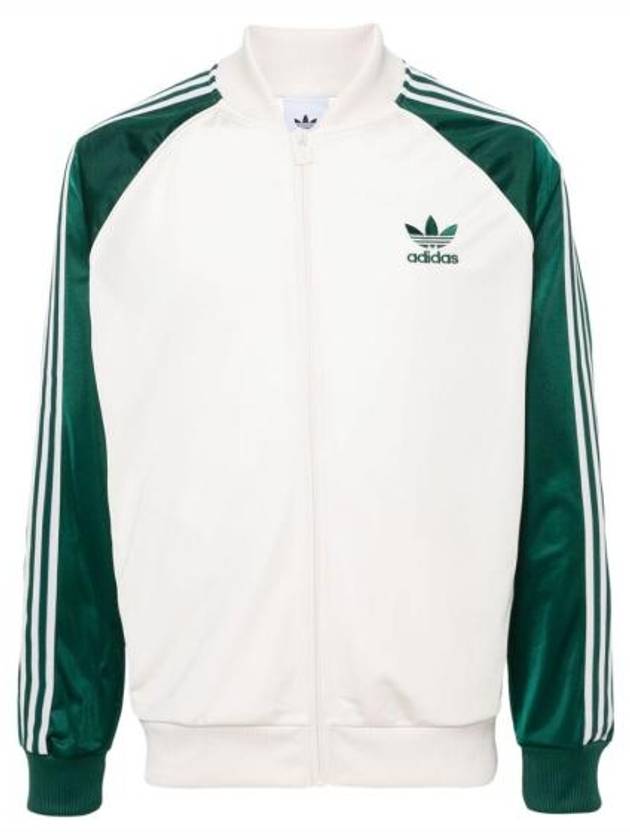 SST Track Jacket White Collegiate Green - ADIDAS - BALAAN 1