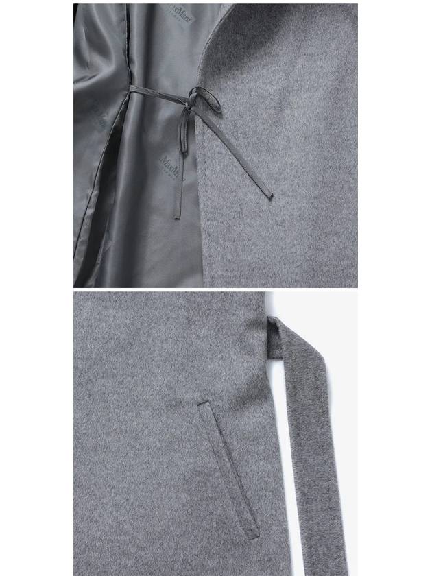 Studio 3 Mango Wool Hooded Single Coat Grey - MAX MARA - BALAAN 4