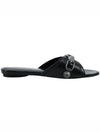 Le Cagole Slippers Black - BALENCIAGA - BALAAN 5