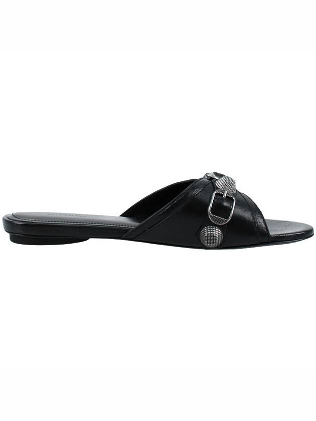 Le Cagole Slippers Black - BALENCIAGA - BALAAN 5