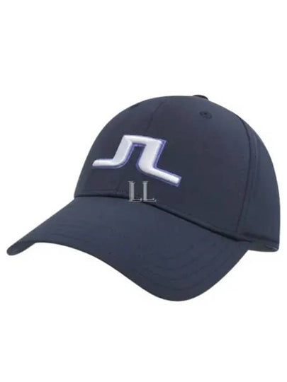 Anga Embroidered Logo Ball Cap Navy - J.LINDEBERG - BALAAN 2