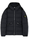 Seamless Tunnel Nylon Down Padding Navy - STONE ISLAND - BALAAN 4