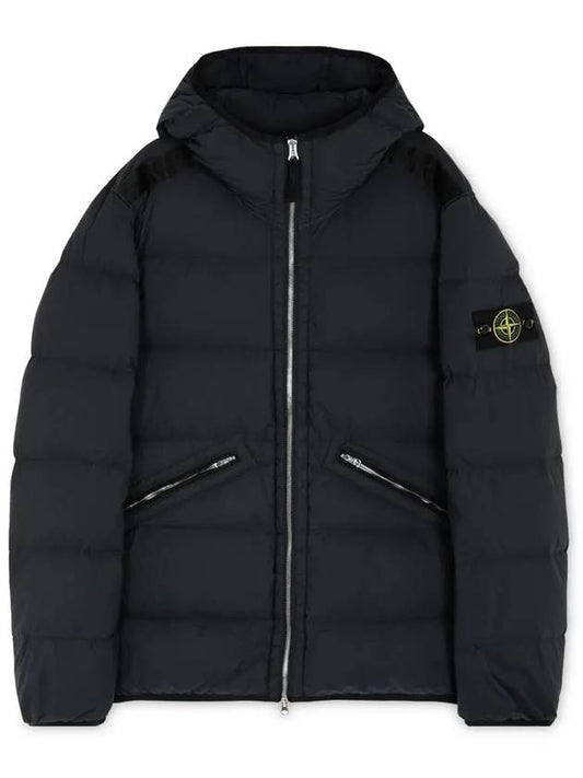 Seamless Tunnel Nylon Down Padding Navy - STONE ISLAND - BALAAN 2