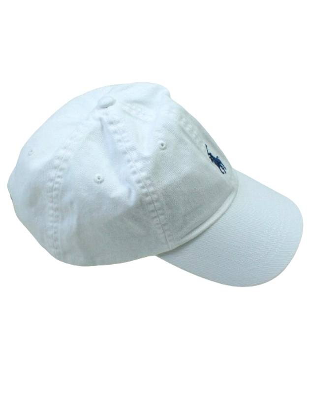 Embroidered Pony Ball Cap White - POLO RALPH LAUREN - BALAAN 3