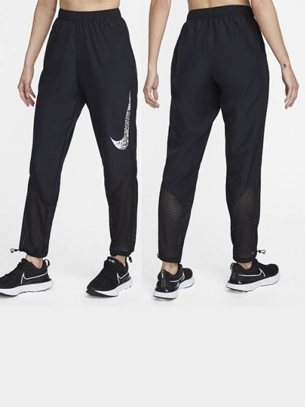 01-DM7772-010-Women’s-Dry Fit Swoosh Run Pants-Black - NIKE - BALAAN 1