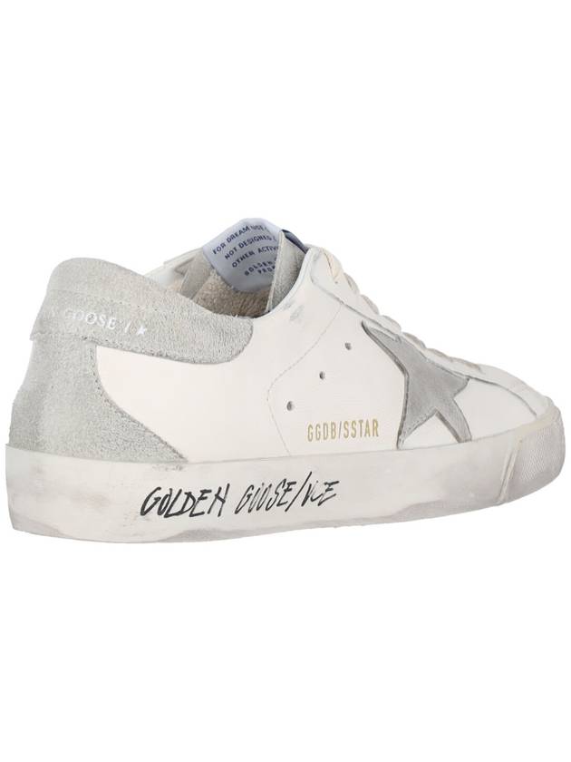 Super Star Suede Leather Low Top Sneaker White - GOLDEN GOOSE - BALAAN 5