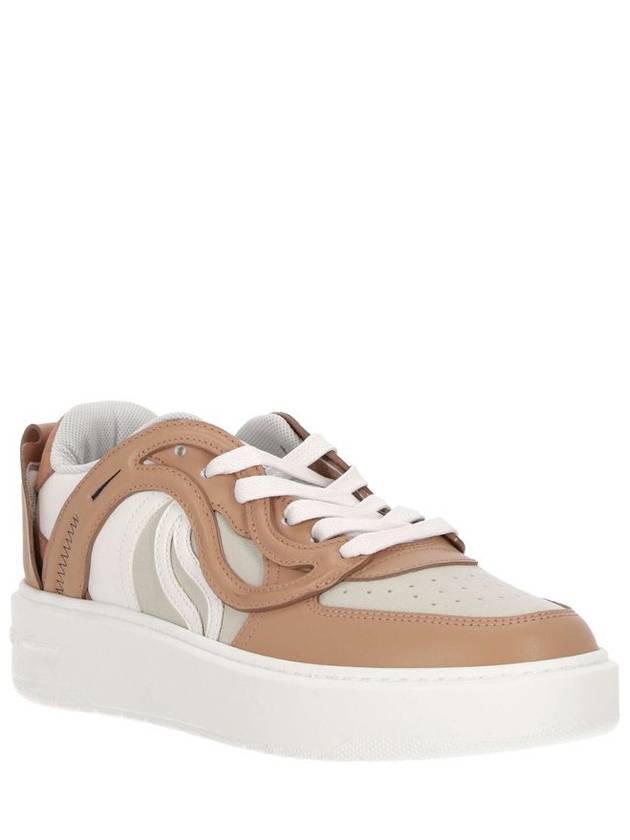 S-Wave 1 Contrast Low Top Sneakers White - STELLA MCCARTNEY - BALAAN 3