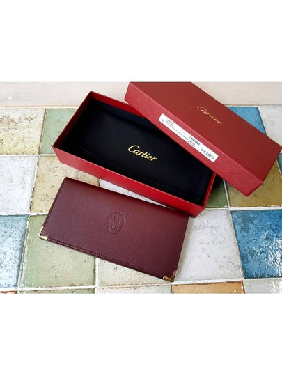 Unused long wallet for men and women - CARTIER - BALAAN 2