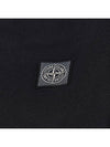 Organic Cotton Short Sleeve T-Shirt Black - STONE ISLAND - BALAAN 6