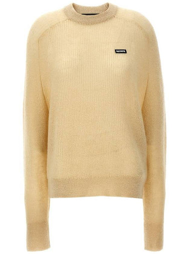 Rotate Birger Christensen Logo Label Sweater - ROTATE - BALAAN 1