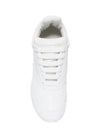 logo leather low-top sneakers white - ALEXANDER MCQUEEN - BALAAN.