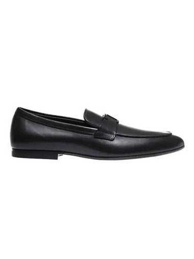 Men's T Timeless Leather Loafers Black - TOD'S - BALAAN 1