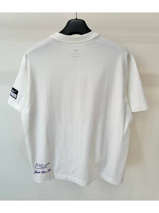 Sportswear Dance Oversized Short Sleeve T-Shirt White - NIKE - BALAAN 5