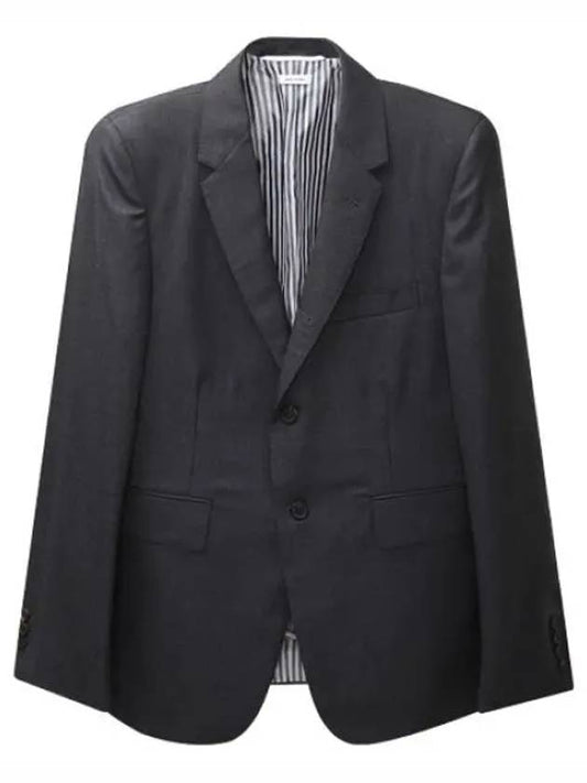 Classic Fit RWB Tab Super 120 Count Twill Wool Jacket Suit Men s Blazer - THOM BROWNE - BALAAN 1