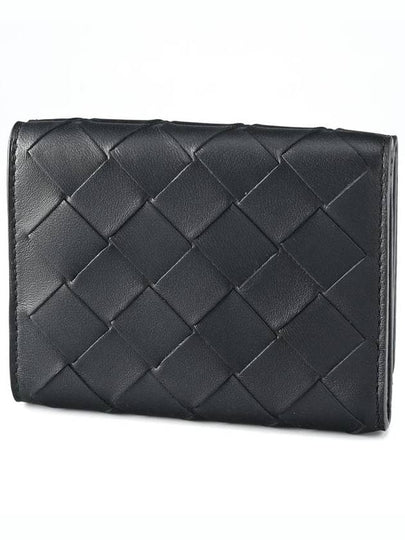 Intrecciato Half Wallet Black - BOTTEGA VENETA - BALAAN 2