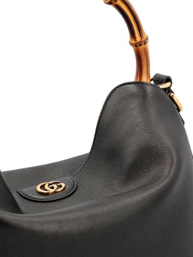 Diana Medium Shoulder Bag Black - GUCCI - BALAAN 5