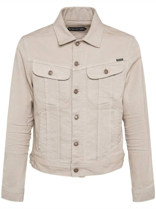 Cotton Jacket Grey - TOM FORD - BALAAN 2