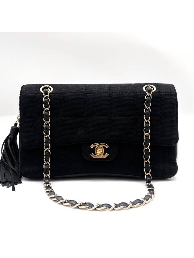 Classic fabric tassel shoulder bag - CHANEL - BALAAN 2