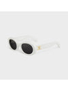 Eyewear Triomphe Acetate Sunglasses White - CELINE - BALAAN 3