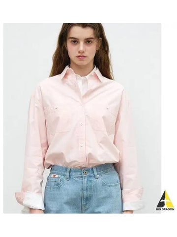 OVERSIZED POCKET SHIRTS PINK - BENSIMON - BALAAN 1