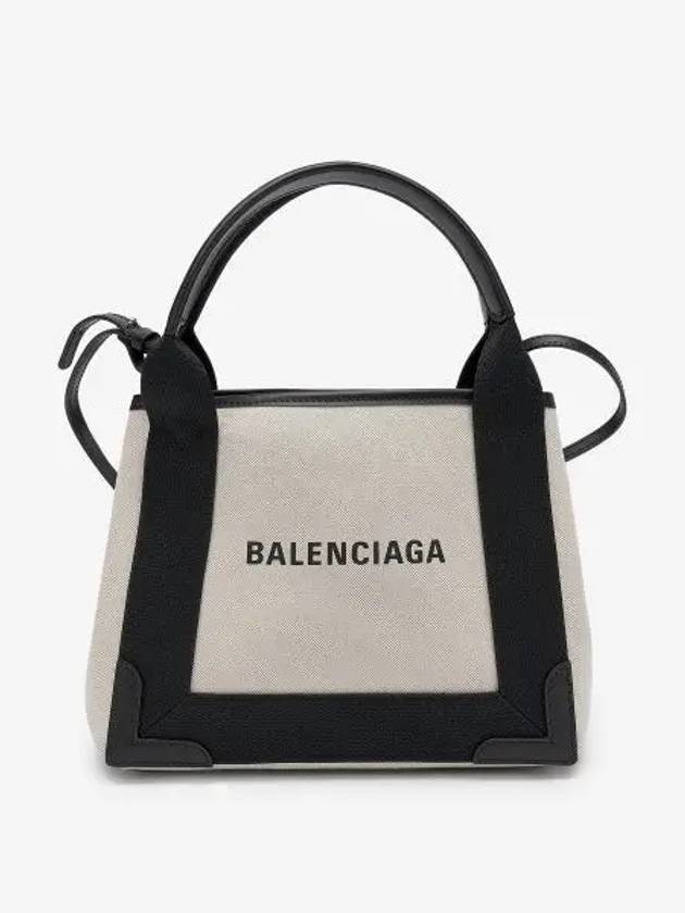 Cabas XS Tote Bag Black Beige - BALENCIAGA - BALAAN 2