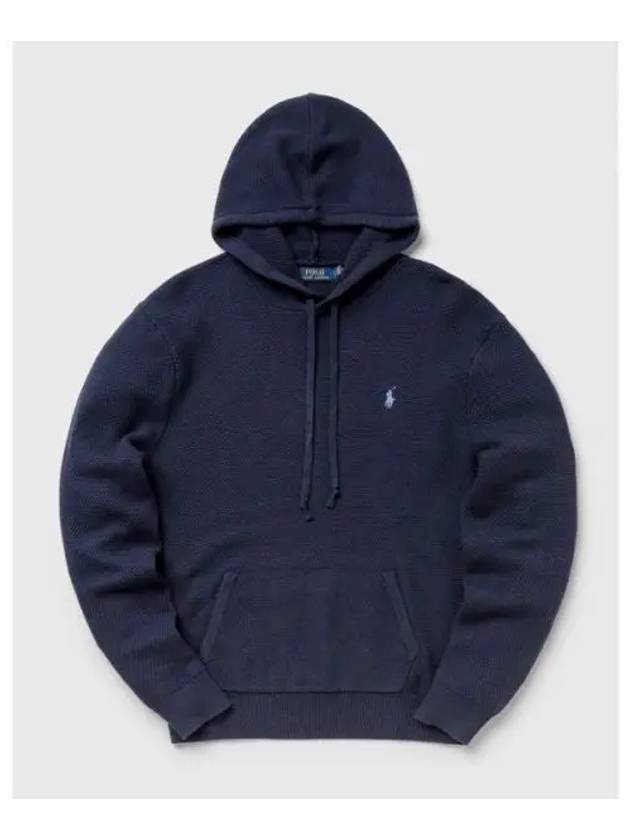 Pony Embroidered Logo Hoodie Navy - POLO RALPH LAUREN - BALAAN 2