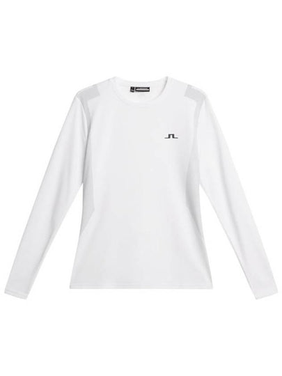 Raya Long Sleeve T-Shirt White - J.LINDEBERG - BALAAN 2