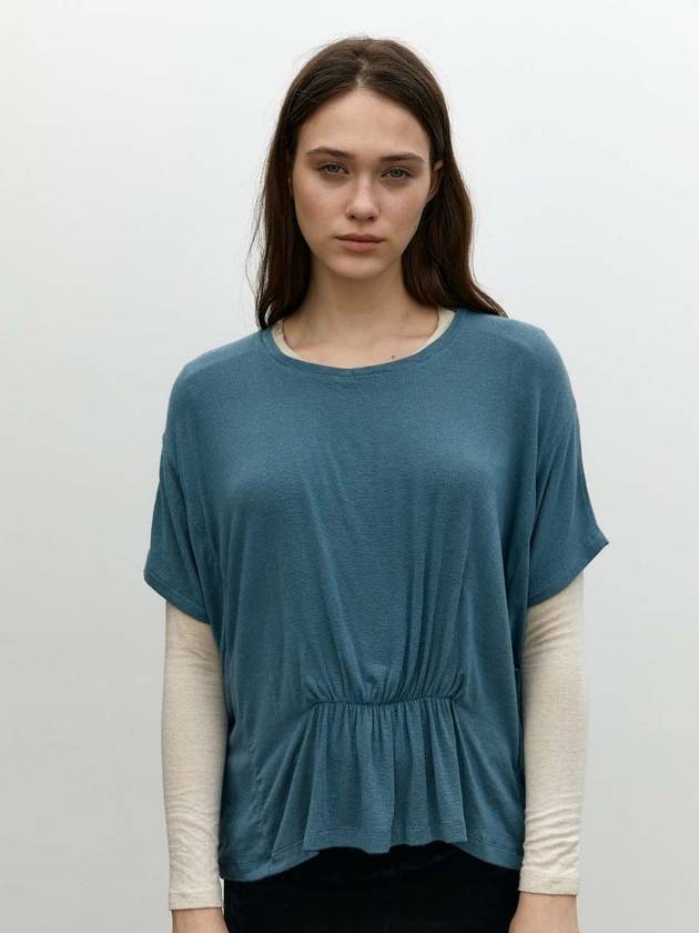 Wishfull Layered Jersey Long Sleeve T-Shirt Sky Blue - KILHOUETTE - BALAAN 2