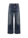 Denim Straight Pants A00500863 MID BLUE - ACNE STUDIOS - BALAAN 2