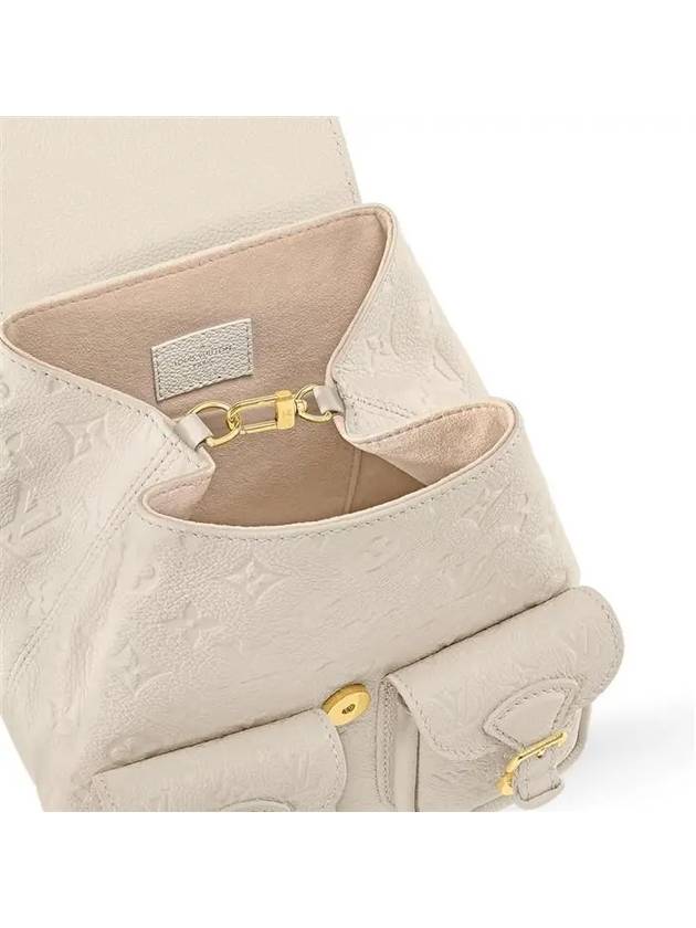 Backup Monogram Empreinte Backpack Cream - LOUIS VUITTON - BALAAN 6