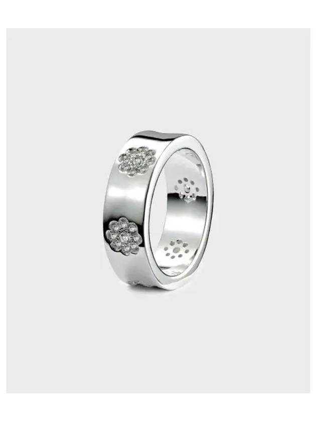 U Daisy Band Ring Silver - HATTON LABS - BALAAN 1