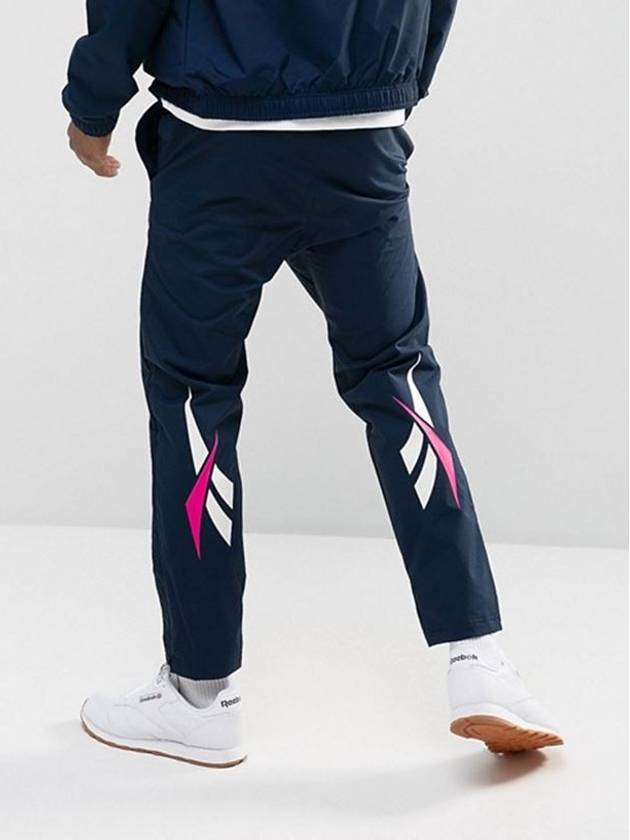 Retro Nylon Track Pants Navy - REEBOK - BALAAN 2