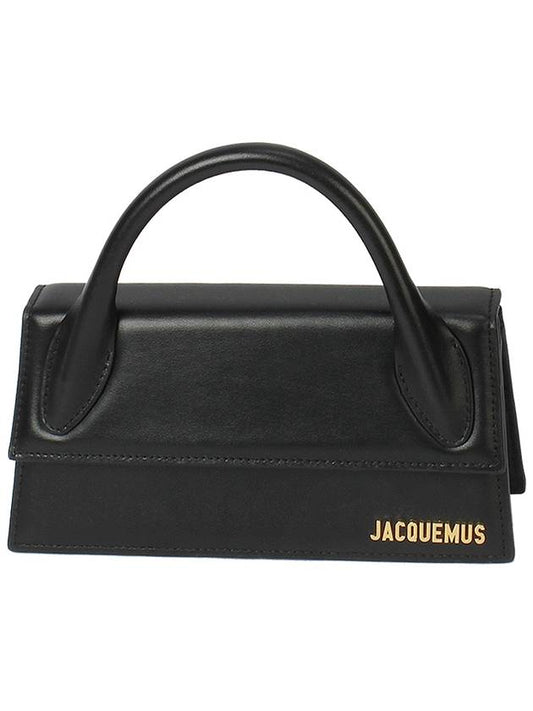 Le Chiquito Leather Tote Bag Black - JACQUEMUS - BALAAN 2