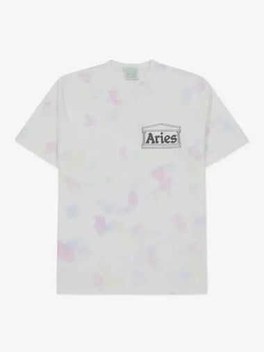 Summer Tie Dye Temple SS Short Sleeve T Shirt Multi STAR60300MLT - ARIES - BALAAN 1