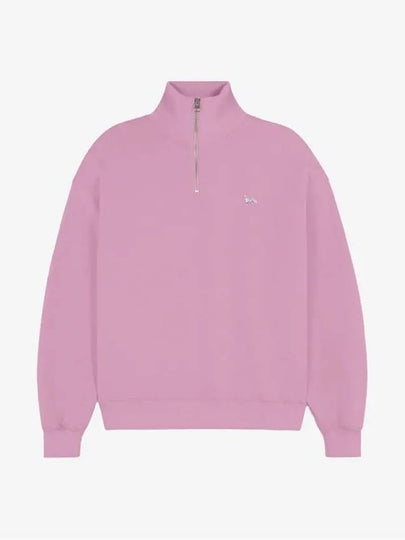 Baby Fox Half Zip Up Sweatshirt Pink - MAISON KITSUNE - BALAAN 2