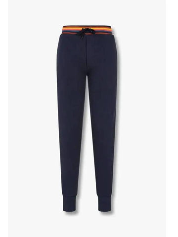 PS stripe banding lounge pants navy - PAUL SMITH - BALAAN 1