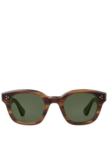 Garrett Leight CYPRUS SUN Cherry Wood/G15 - GARRETT LEIGHT - BALAAN 1