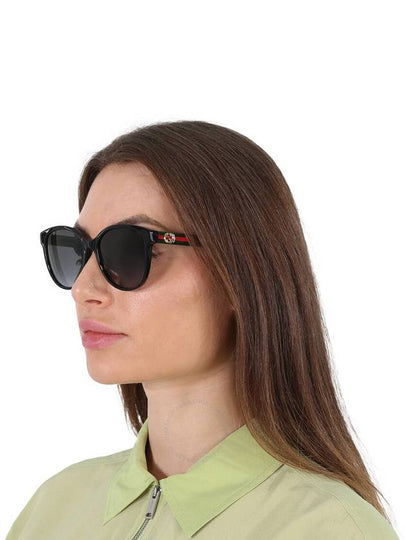 Gucci Grey Cat Eye Ladies Sunglasses GG0703SKN 002 55 - GUCCI - BALAAN 2