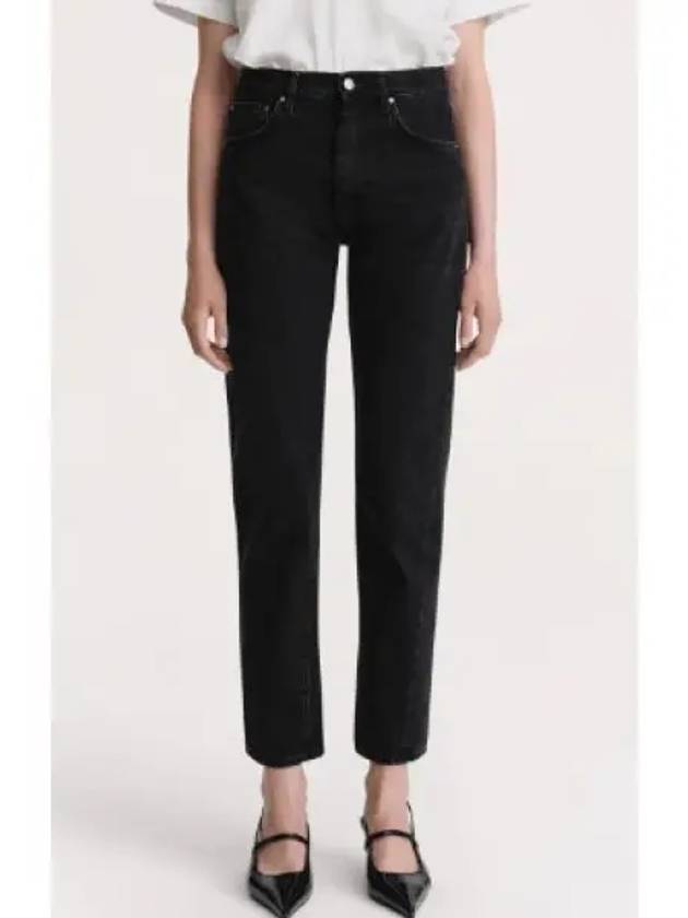 Women's Twisted Seam Jeans Black - TOTEME - BALAAN 2