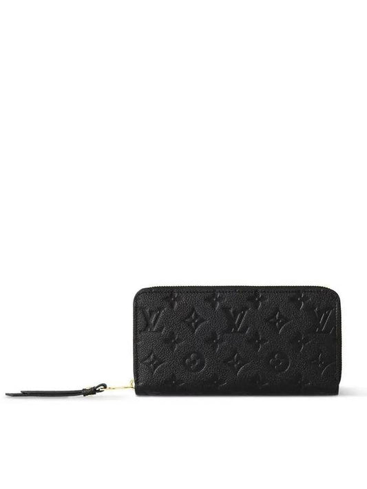 Zippy Monogram Empreinte Long Wallet Black - LOUIS VUITTON - BALAAN 2