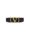 Valentino 5Y2T0Q87 ECU 0NO T0Q87 Garavani V logo gold belt - RED VALENTINO - BALAAN 1