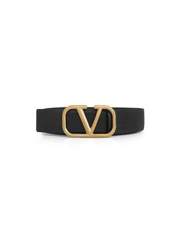 Valentino 5Y2T0Q87 ECU 0NO T0Q87 Garavani V logo gold belt - RED VALENTINO - BALAAN 1