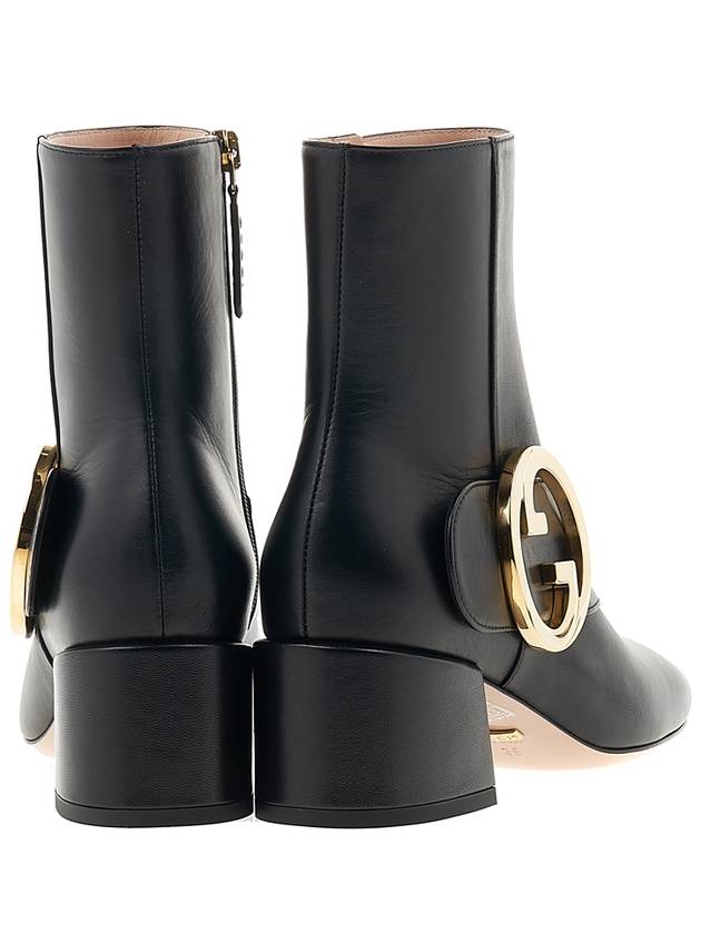 Blondie Ankle Boots Black - GUCCI - BALAAN.