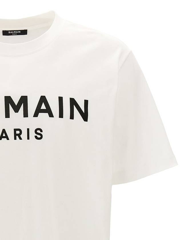 Balmain Logo Print T-Shirt - BALMAIN - BALAAN 3