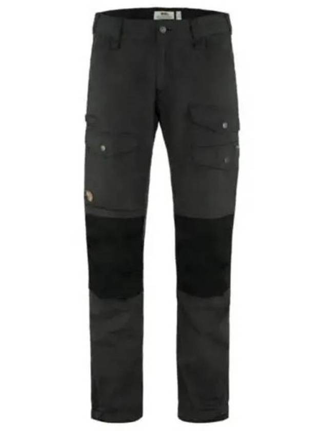 Vida Pro Ventilated Straight Pants Dark Gray Black - FJALL RAVEN - BALAAN 1