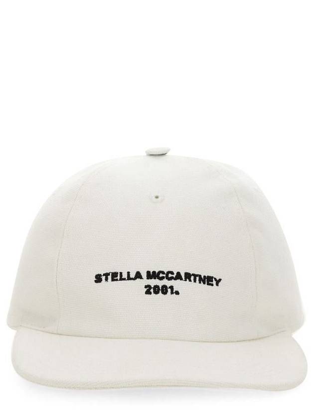 logo embroidered snapback white - STELLA MCCARTNEY - BALAAN 2