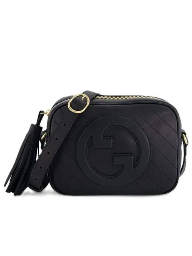 Blondie Small Leather Shoulder Bag Black - GUCCI - BALAAN 2